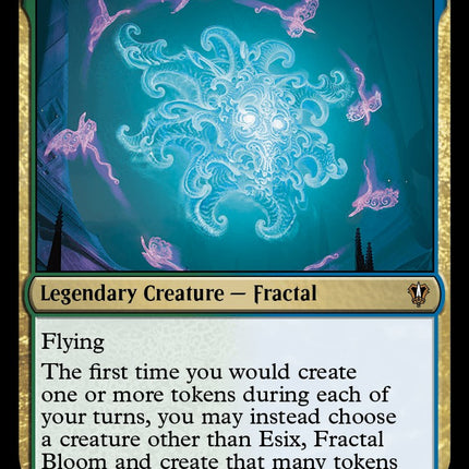 Esix, Fractal Bloom [Murders at Karlov Manor Commander]