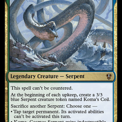 Koma, Cosmos Serpent [Murders at Karlov Manor Commander]