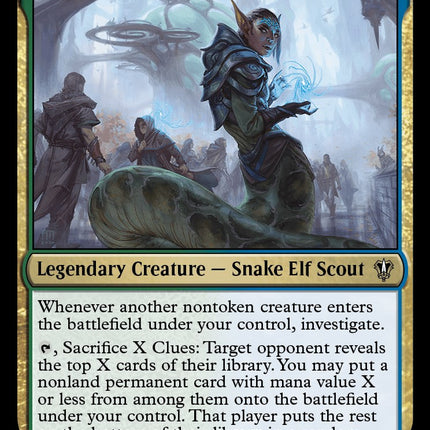 Lonis, Cryptozoologist [Murders at Karlov Manor Commander]