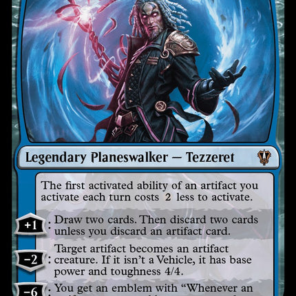 Tezzeret, Betrayer of Flesh [Murders at Karlov Manor Commander]