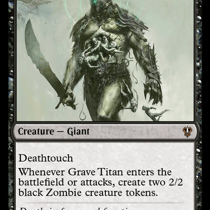 Grave Titan [Murders at Karlov Manor Commander]