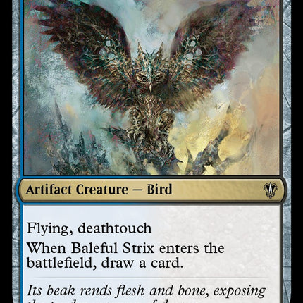 Baleful Strix [Murders at Karlov Manor Commander]