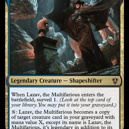 Lazav, the Multifarious [Murders at Karlov Manor Commander]