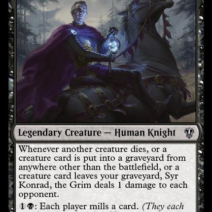 Syr Konrad, the Grim [Murders at Karlov Manor Commander]