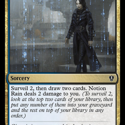 Notion Rain [Murders at Karlov Manor Commander]