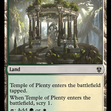 Temple of Plenty [Murders at Karlov Manor Commander]