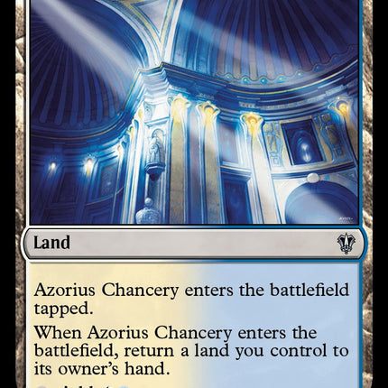 Azorius Chancery [Murders at Karlov Manor Commander]