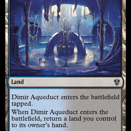 Dimir Aqueduct [Murders at Karlov Manor Commander]