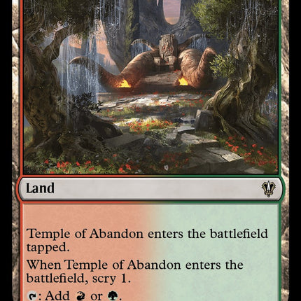 Temple of Abandon [Murders at Karlov Manor Commander]