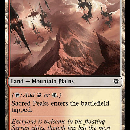 Sacred Peaks [Murders at Karlov Manor Commander]