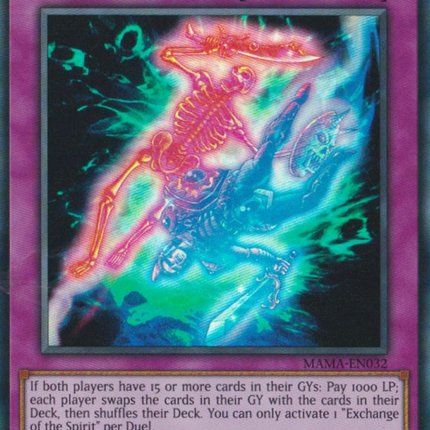 Exchange of the Spirit [MAMA-EN032] Ultra Rare