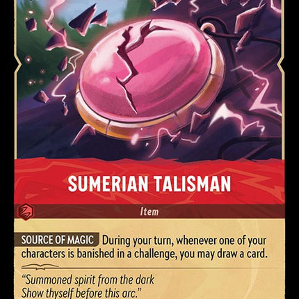 Sumerian Talisman (133/204) [Into the Inklands]