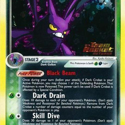 Dark Crobat (3/109) (Stamped) [EX: Team Rocket Returns]