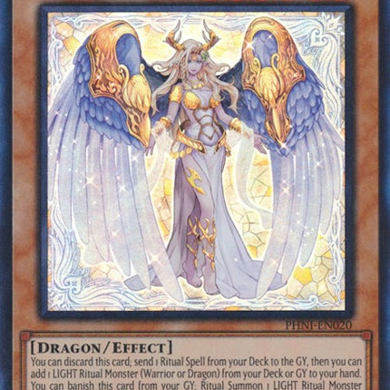 Saffira, Dragon Queen of the Voiceless Voice [PHNI-EN020] Ultra Rare