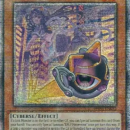 EM:P Meowmine [PHNI-EN032] Quarter Century Secret Rare