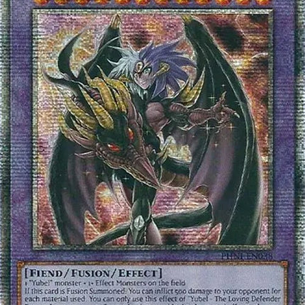 Yubel - The Loving Defender Forever [PHNI-EN038] Quarter Century Secret Rare