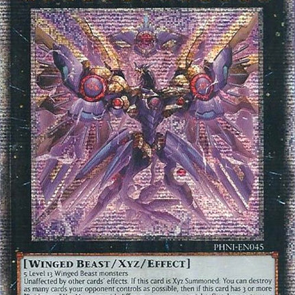 Raidraptor - Rising Rebellion Falcon [PHNI-EN045] Quarter Century Secret Rare