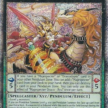 Majespecter Draco - Ryu [PHNI-EN049] Quarter Century Secret Rare