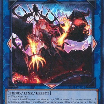 Promethean Princess, Bestower of Flames [PHNI-EN052] Ultra Rare