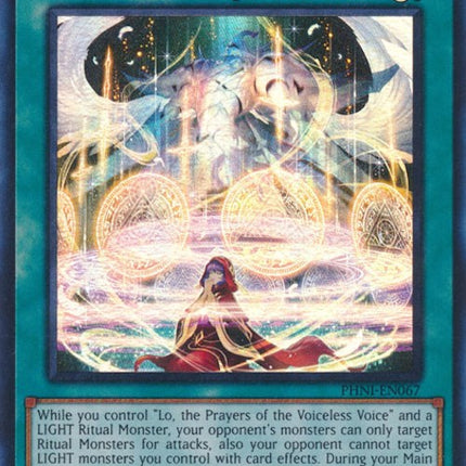 Barrier of the Voiceless Voice [PHNI-EN067] Super Rare