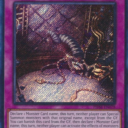 The Black Goat Laughs [PHNI-EN078] Secret Rare