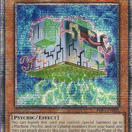 Psychic Processor [PHNI-EN081] Quarter Century Secret Rare