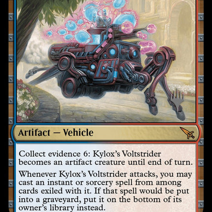 Kylox's Voltstrider (Promo Pack) [Murders at Karlov Manor Promos]