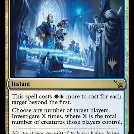 Officious Interrogation (Promo Pack) [Murders at Karlov Manor Promos]