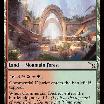 Commercial District (Promo Pack) [Murders at Karlov Manor Promos]