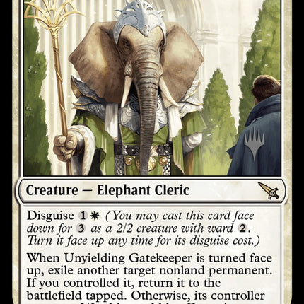 Unyielding Gatekeeper (Promo Pack) [Murders at Karlov Manor Promos]