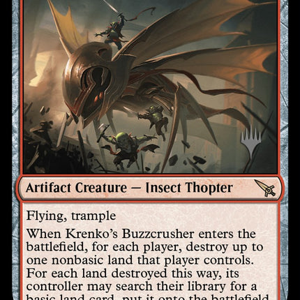 Krenko's Buzzcrusher (Promo Pack) [Murders at Karlov Manor Promos]