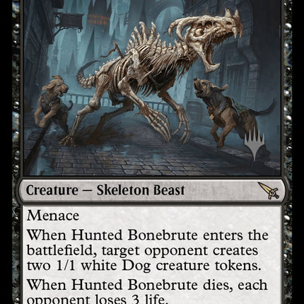 Hunted Bonebrute (Promo Pack) [Murders at Karlov Manor Promos]