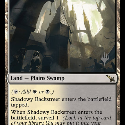 Shadowy Backstreet (Promo Pack) [Murders at Karlov Manor Promos]