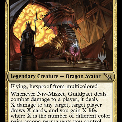 Niv-Mizzet, Guildpact (Promo Pack) [Murders at Karlov Manor Promos]