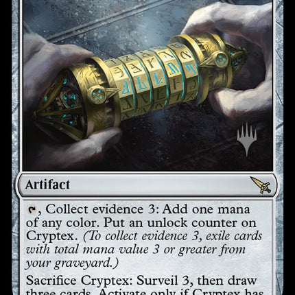 Cryptex (Promo Pack) [Murders at Karlov Manor Promos]