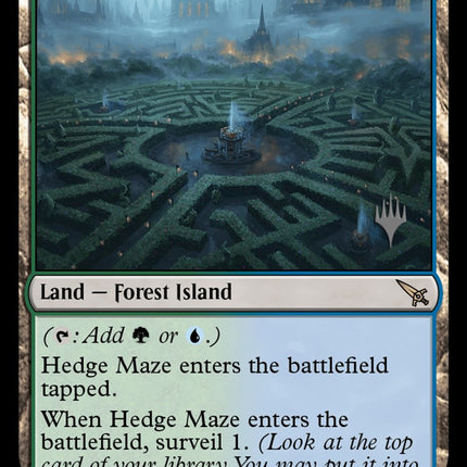 Hedge Maze (Promo Pack) [Murders at Karlov Manor Promos]