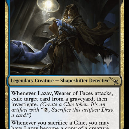 Lazav, Wearer of Faces (Promo Pack) [Murders at Karlov Manor Promos]