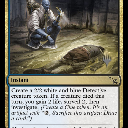 Drag the Canal (Promo Pack) [Murders at Karlov Manor Promos]