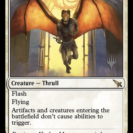 Doorkeeper Thrull (Promo Pack) [Murders at Karlov Manor Promos]