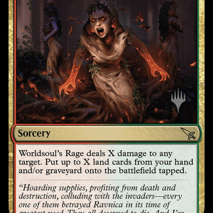 Worldsoul's Rage (Promo Pack) [Murders at Karlov Manor Promos]