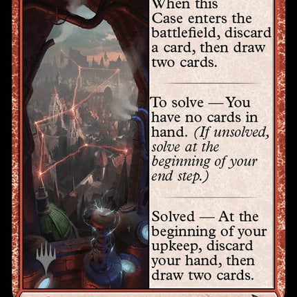 Case of the Crimson Pulse (Promo Pack) [Murders at Karlov Manor Promos]