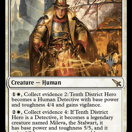 Tenth District Hero (Promo Pack) [Murders at Karlov Manor Promos]