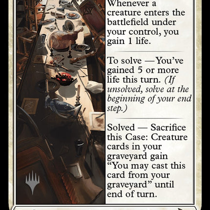 Case of the Uneaten Feast (Promo Pack) [Murders at Karlov Manor Promos]