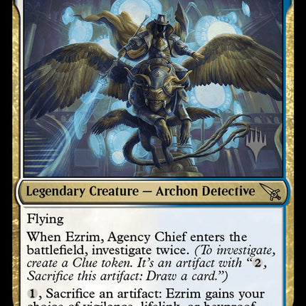 Ezrim, Agency Chief (Promo Pack) [Murders at Karlov Manor Promos]