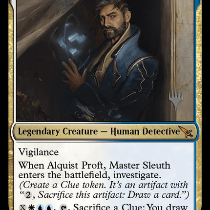 Alquist Proft, Master Sleuth (Promo Pack) [Murders at Karlov Manor Promos]