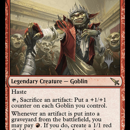 Krenko, Baron of Tin Street (Promo Pack) [Murders at Karlov Manor Promos]