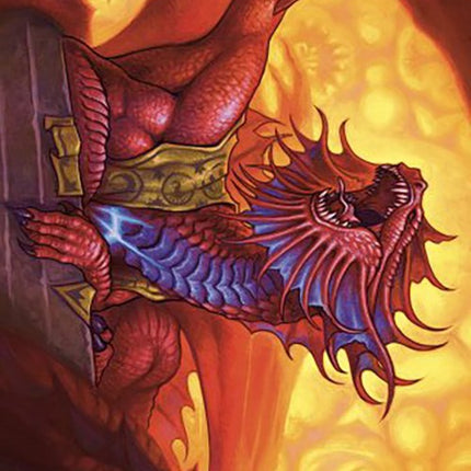 Niv-Mizzet, Guildpact Art Card (44/49) [Murders at Karlov Manor Art Series]