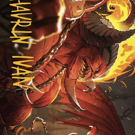 Rakdos, Patron of Chaos Art Card (45/49) (Gold-Stamped Signature) [Murders at Karlov Manor Art Series]
