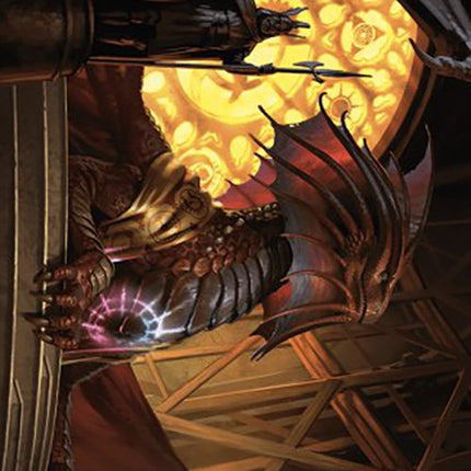 Niv-Mizzet, Guildpact Art Card (21/49) [Murders at Karlov Manor Art Series]