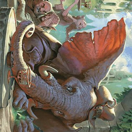 Loxodon Eavesdropper Art Card [Murders at Karlov Manor Art Series]
